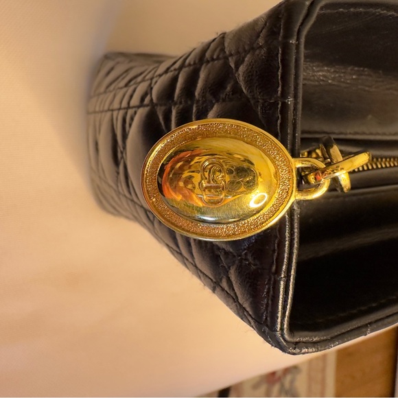 Authentic Christian Dior - Lady Dior Handbag, Large - Picture 15 of 16